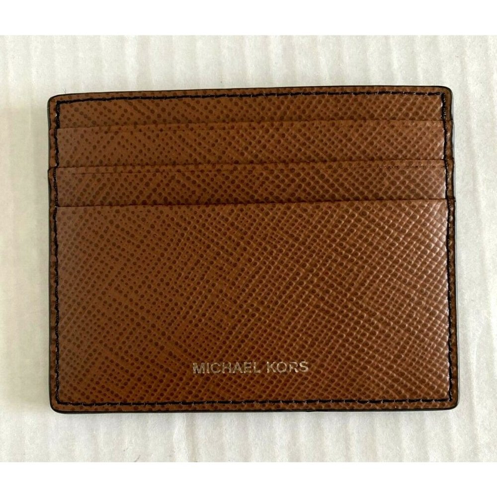 New Michael Kors Harrison Tall card case Leather Luggage